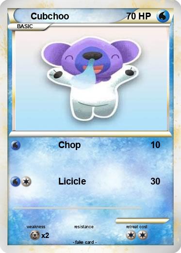 Pokemon Cubchoo