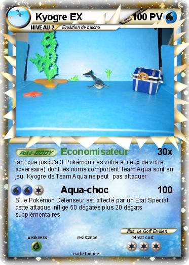 Pokemon Kyogre EX