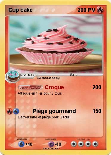 Pokemon Cup cake