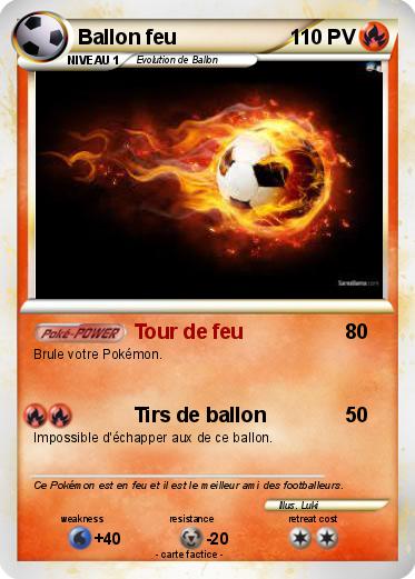 Pokemon Ballon feu