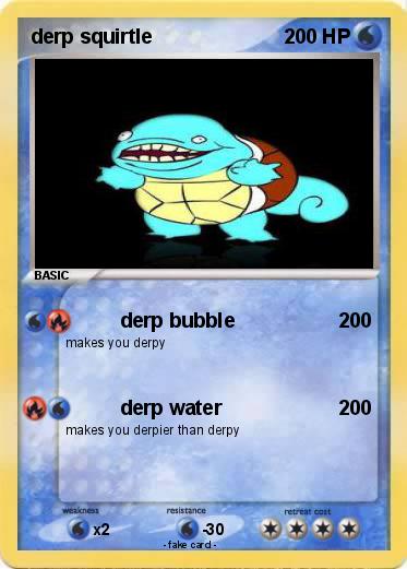 Pokemon derp squirtle