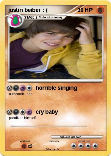 Pokemon justin beiber : (