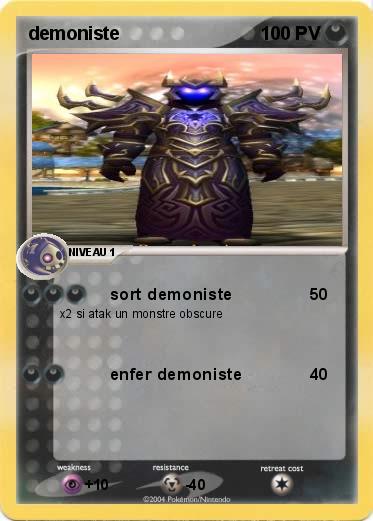 Pokemon demoniste
