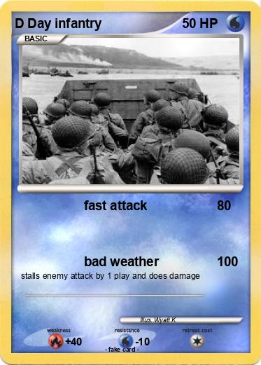 Pokemon D Day infantry