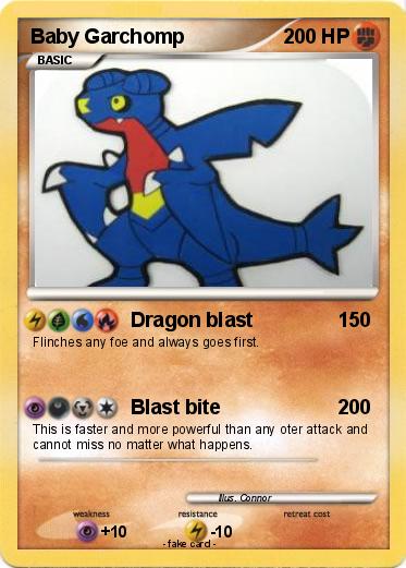 Pokemon Baby Garchomp