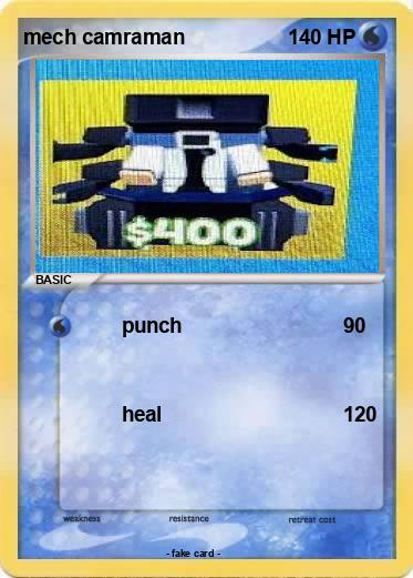 Pokemon mech camraman