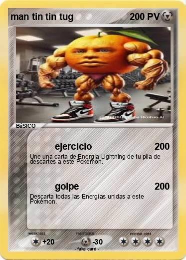 Pokemon man tin tin tug