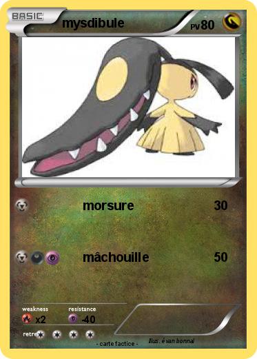 Pokemon mysdibule