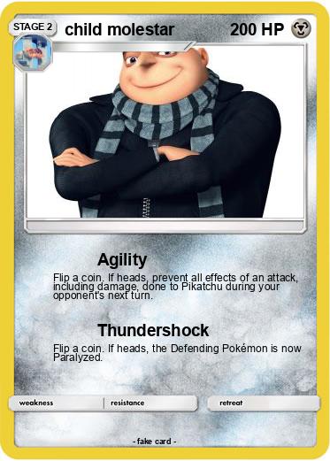 Pokemon child molestar