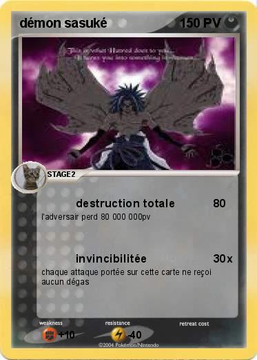 Pokemon démon sasuké