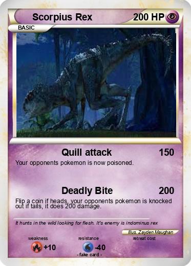 Pokemon Scorpius Rex