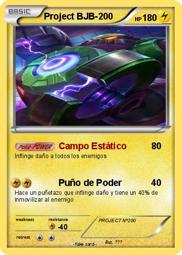 Pokemon Project BJB-200