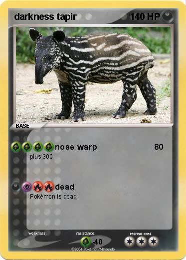 Pokemon darkness tapir