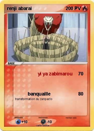 Pokemon renji abarai