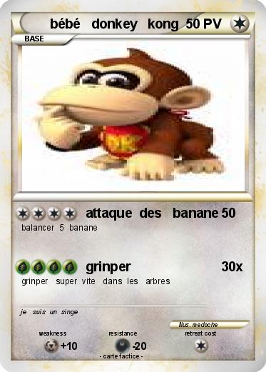 Pokemon bébé   donkey   kong