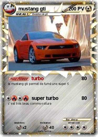 Pokemon mustang gti
