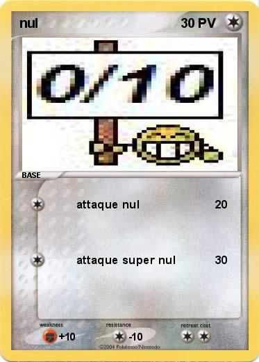 Pokemon nul