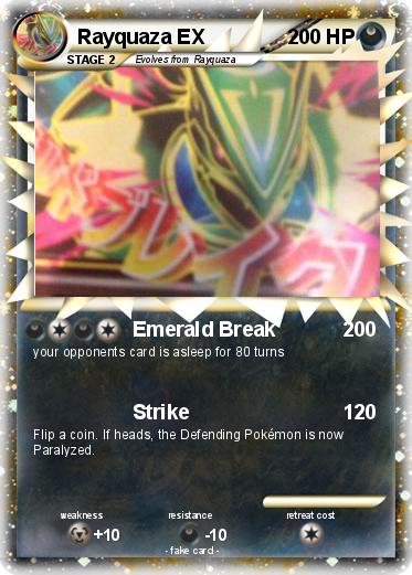 Pokemon Rayquaza EX