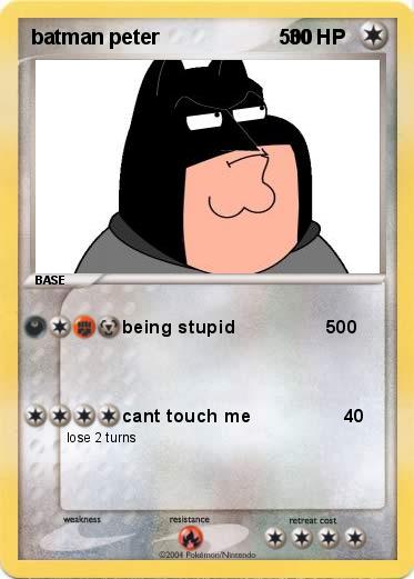 Pokemon batman peter                     500