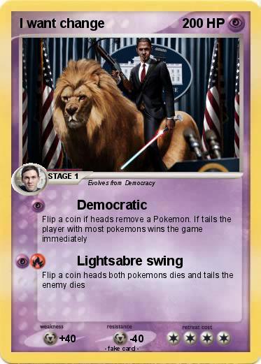 Pokemon I want change