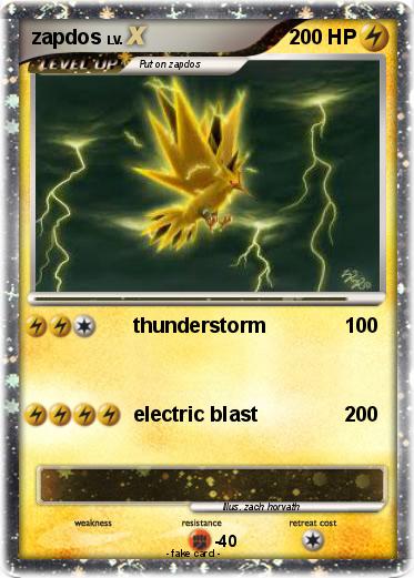Pokemon zapdos