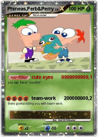 Pokemon Phineas,Ferb&Perry