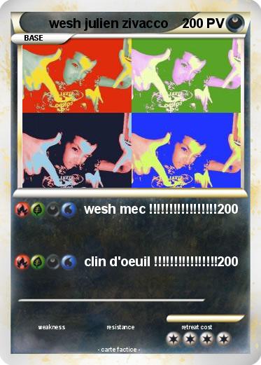 Pokemon wesh julien zivacco