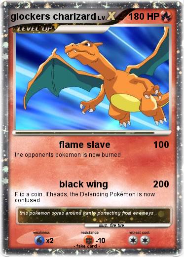 Pokemon glockers charizard