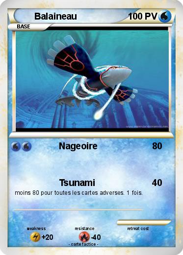 Pokemon Balaineau