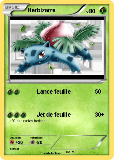 Pokemon Herbizarre