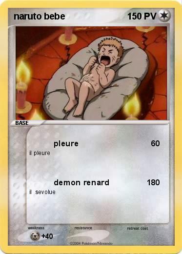Pokemon naruto bebe                                                                       