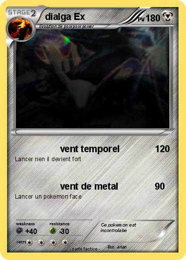 Pokemon dialga Ex