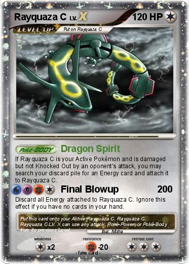 Pokemon Rayquaza C
