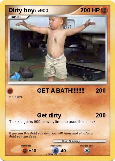 Pokemon Dirty boy