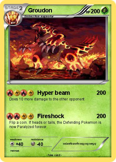 Pokemon Groudon