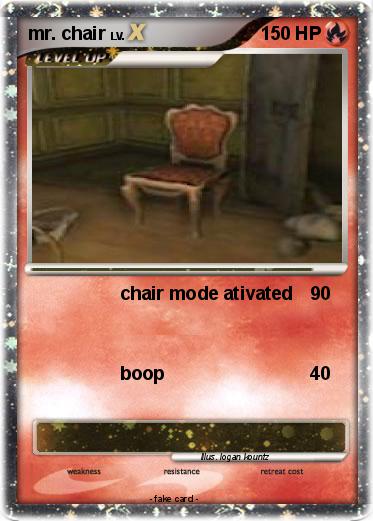 Pokemon mr. chair
