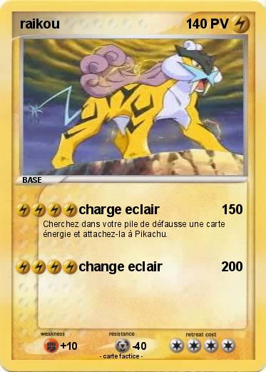 Pokemon raikou