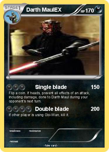 Pokemon Darth MaulEX