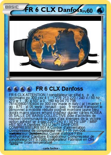 Pokemon FR 6 CLX Danfoss