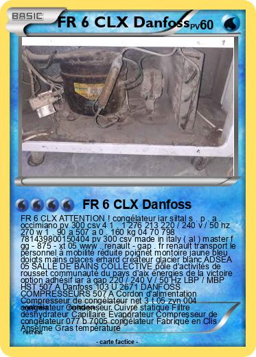 Pokemon FR 6 CLX Danfoss