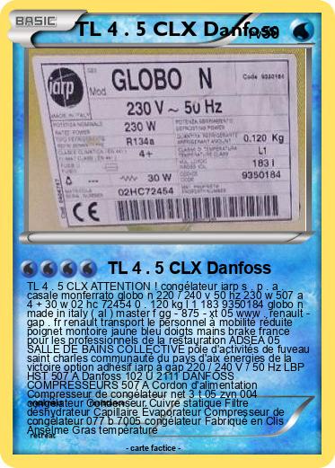 Pokemon TL 4 . 5 CLX Danfoss
