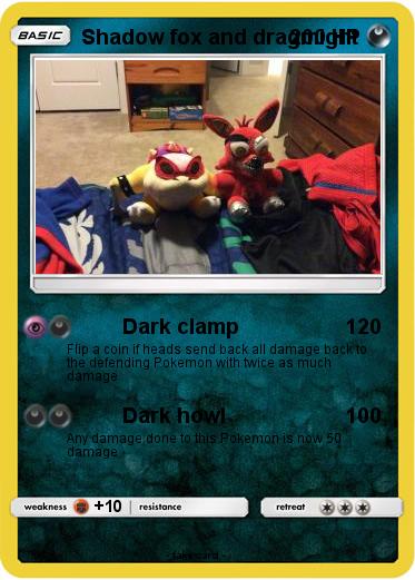 Pokemon Shadow fox and dragmight