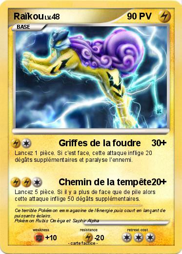 Pokemon Raïkou