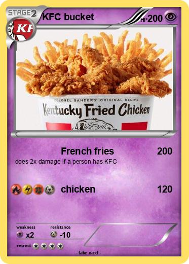 Pokemon KFC bucket