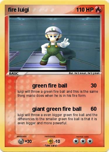 Pokemon fire luigi