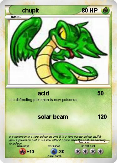 Pokemon chupit
