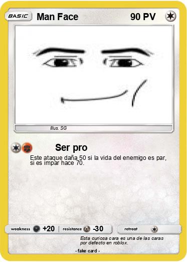 Pokemon Man Face