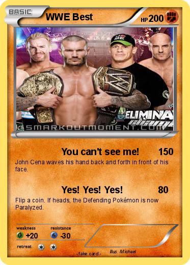 Pokemon WWE Best
