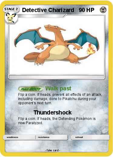 Pokemon Detective Charizard