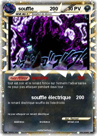 Pokemon souffle            200